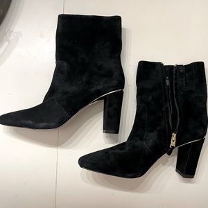 Brian Atwood Maria Ankle Boots in Black